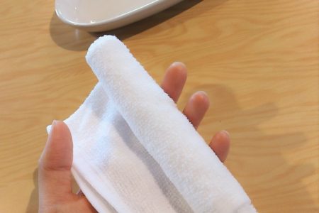 いちご鼻対策のケア (1)蒸しタオルケア
